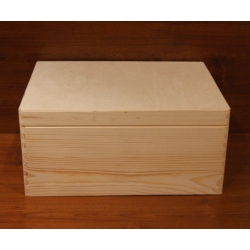 Skrzynka drewniana duża dekiel 40x30x22cm